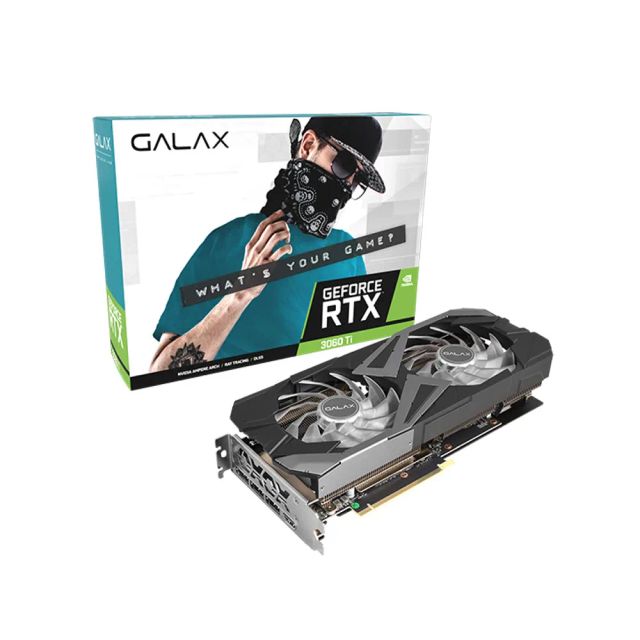 GALAX NVIDIA GeForce RTX 3060Ti EX LHR (1-Click OC Feature) 8GB GDDR6