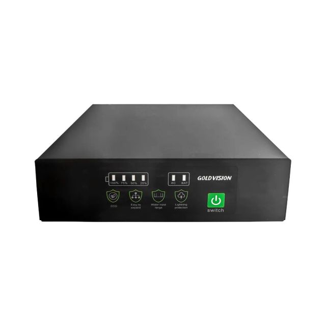 Gold Vision POE-60W-LFP Mini UPS 1600mAh - 5+CCTV Camera & DVR