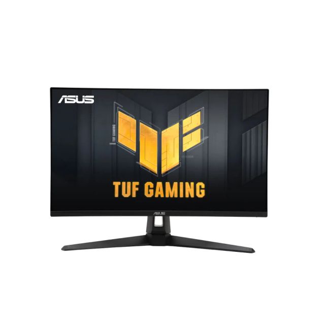 Asus TUF Gaming VG27AQ3A Gaming Monitor – 27-inch, QHD (2560x1440), 180Hz, Fast IPS, ELMB Sync, 1ms (GTG), Freesync Premium, G-Sync Compatible, Variable Overdrive, 130% sRGB, PS5 & XBOX Series X|S 120Hz