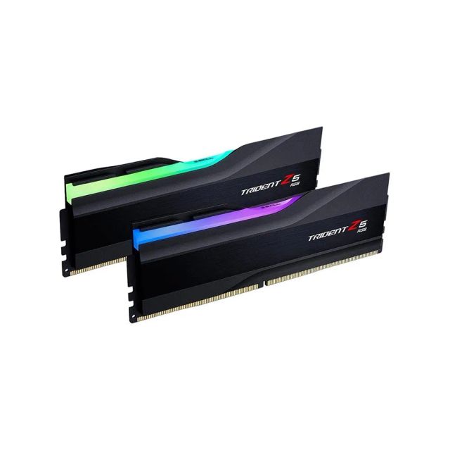G.SKILL Trident Z5 RGB Series (Intel XMP 3.0) DDR5 RAM 32GB (2x16GB) 6000MT/s 1.35V Desktop Computer Memory UDIMM - Matte Black