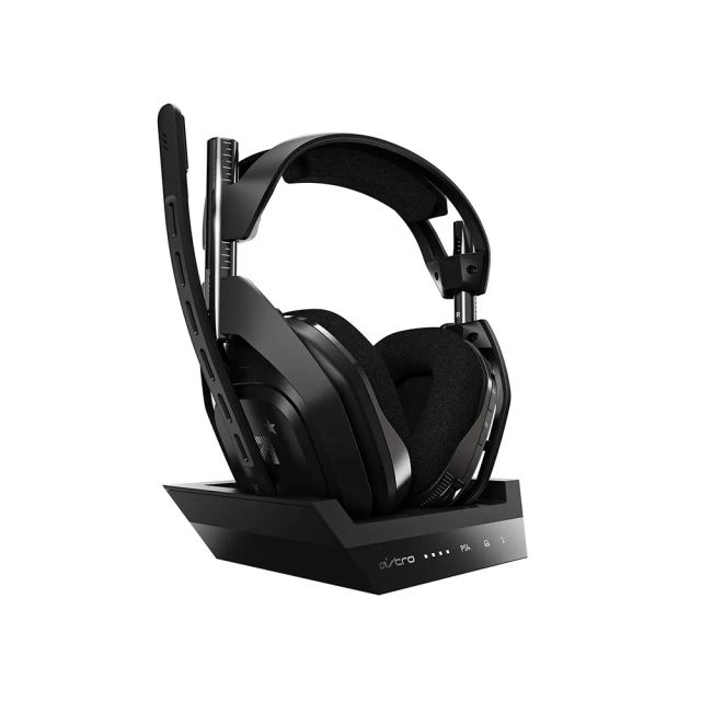 Astro Gaming A50 Wireless Headset + Base Station Gen 4 - Compatible With PS5, PS4, PC, Mac - Black/Silver