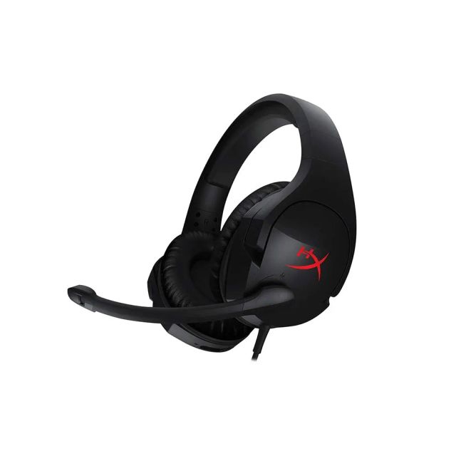 HyperX Cloud Stinger – Wired Gaming Headset, Lightweight, Comfortable Memory Foam, Swivel to Mute Noise-Cancellation Mic, Works on PC, PS4, PS5, Xbox One/Series X|S, Nintendo Switch and Mobile, Black - OPEN BOX