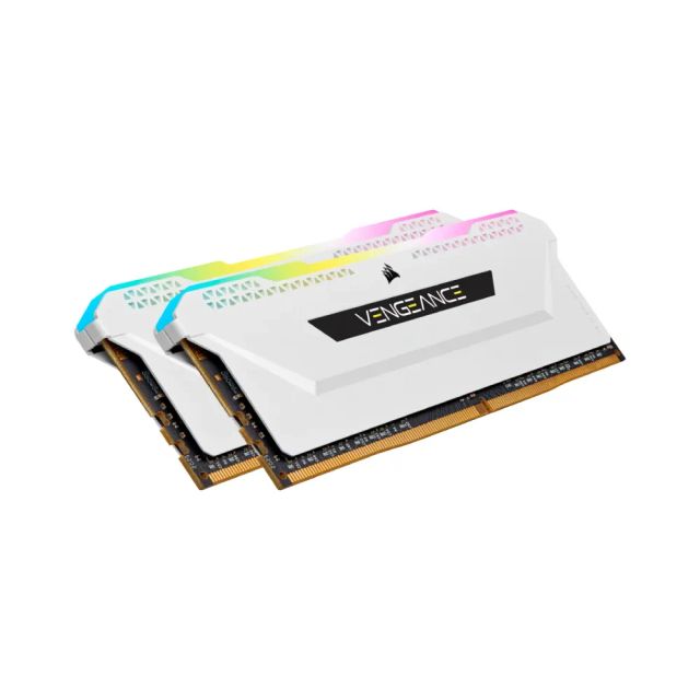 Corsair VENGEANCE RGB PRO SL 32GB (2x16GB) DDR4 DRAM 3200MHz - White