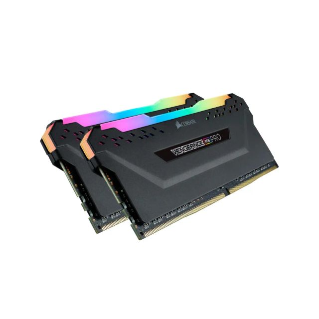 Corsair VENGEANCE RGB PRO 16GB (2 x 8GB) DDR4 DRAM 3000MHz - Black