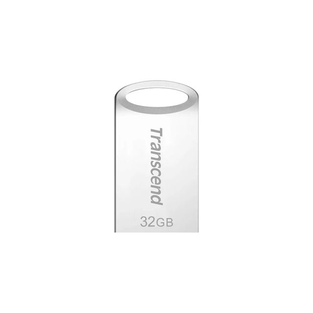 Transcend JetFlash 710 USB 3.1/3.0 Flash Drive, Silver - 32GB