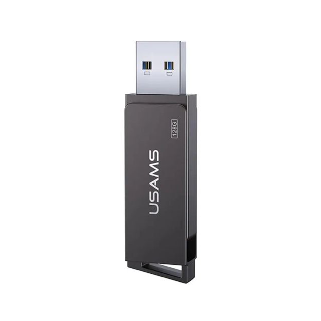 USAMS USB 3.0 Zinc Alloy Rotatable High Speed Flash Drive - 128GB