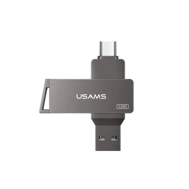 USAMS OTG Type-C+USB 3.0 High Speed Flash Drives, Pendrive USB Key USB Flash Drive - 128GB
