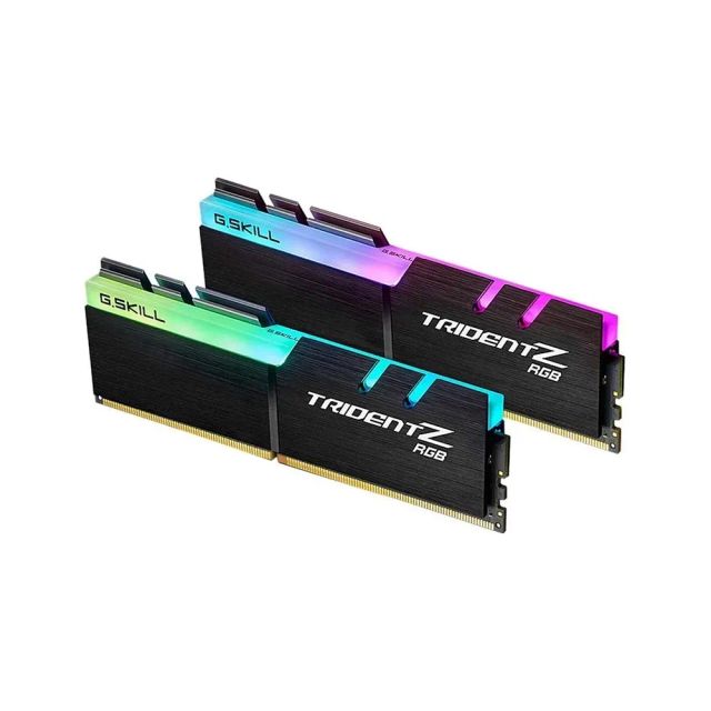 G.Skill Trident Z RGB Series 16GB (2x8GB) 3600MT/s DDR4 RAM (Intel XMP) Desktop Computer Memory UDIMM