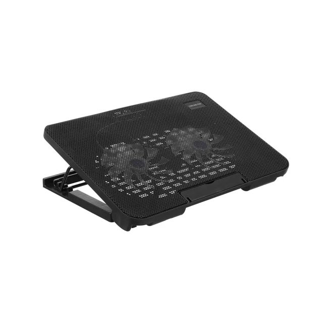 N99 2-USB Ports Laptop Cooling Fan, Quiet Cooling Fans Gaming Cooler Radiator for 14-15. 6 Inch Notebook Computer Black