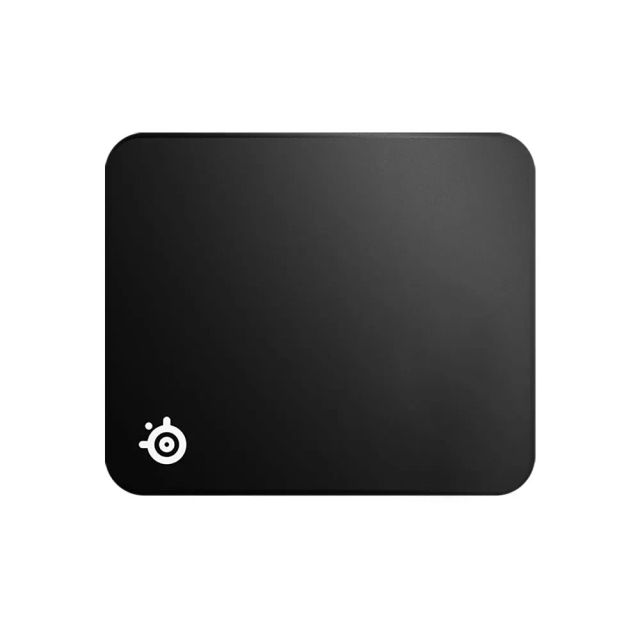 SteelSeries QcK Edge Cloth Gaming Mouse Pad - Never-fray Stitched Edges - Optimized For Gaming Sensors - Size M (320 x 270 x 2mm) - Black