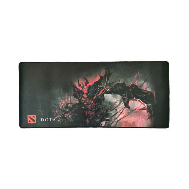 Gaming Mouse Pad, 90X40cm Large Computer Mouse Mat with Dota Wallpaper, for Desktop, Non-slip Rubber Base Water Resistant Stitched Edge