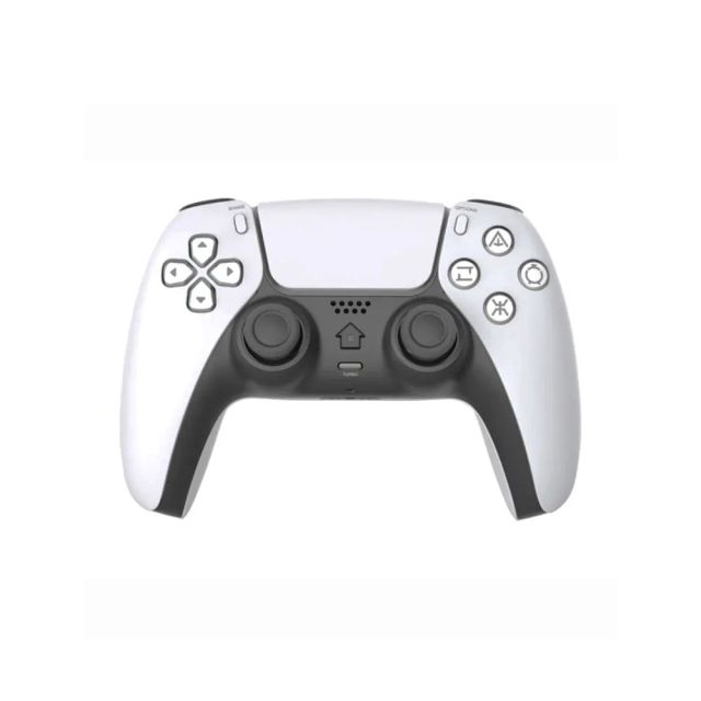 Play X Controller Model RS-5 | PS5 Wireless Controller Gamepad  (White/Black, For PS4, PS5, PC)