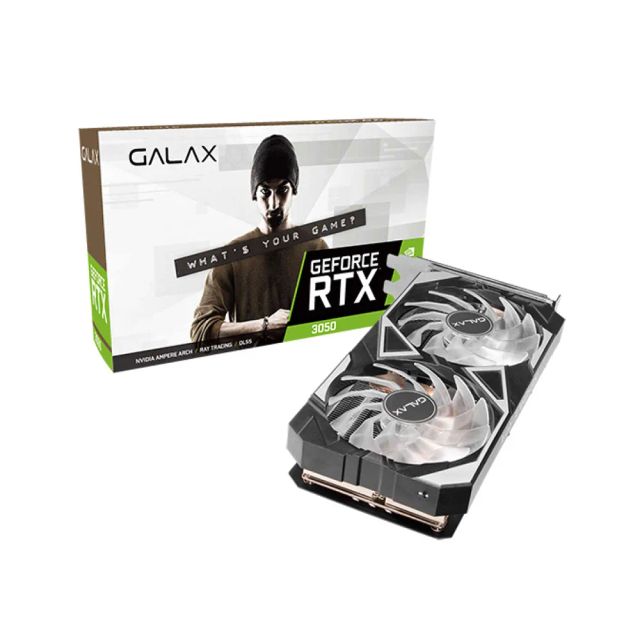 Galax Nvidia GeForce RTX 3050 EX (1-Click OC) 8GB GDDR6 128-bit DP*3/HDMI
