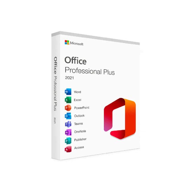 Microsoft Office 2021 Professional Plus Lifetime Digital Key - 1 User