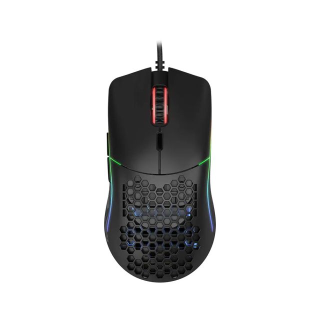 Glorious Model O 67g Wired USB Superlight Honeycomb 12K DPI Gaming Mouse - Matte Black