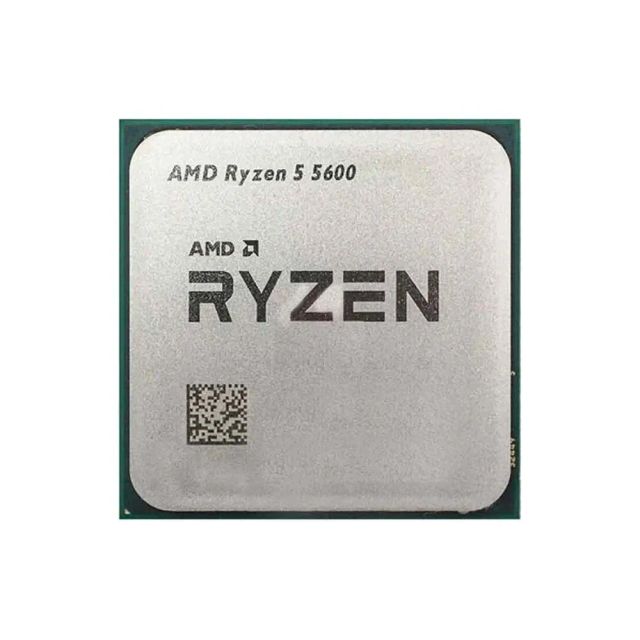 AMD Ryzen 5 5600 Desktop Processor 6 cores 12 Threads 35 MB Cache 3.5 GHz Up to 4.2 GHz AM4 Socket 500 Series Chipset - TRAY