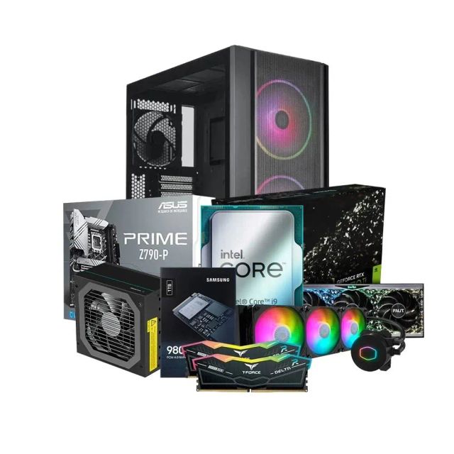 High-End Gaming PC Build Offer NO.28 (Intel Core i9-14900K, 32GB RAM 6000MHz, NVIDIA RTX 4070 Ti 12GB, 1TB NVMe SSD)