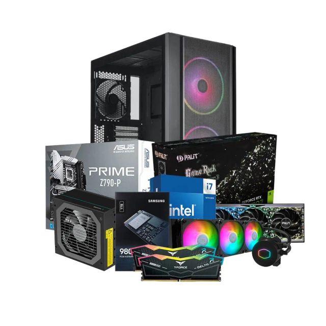 High-End Gaming PC Build Offer NO.23 (Intel Core i7-14700K, 32GB RAM 6000MHz, NVIDIA RTX 4070 Ti 12GB, 1TB NVMe SSD)