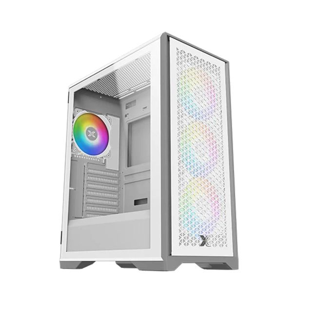 Xigmatek Lux S Arctic Mid Tower ATX Tempered Glass Case