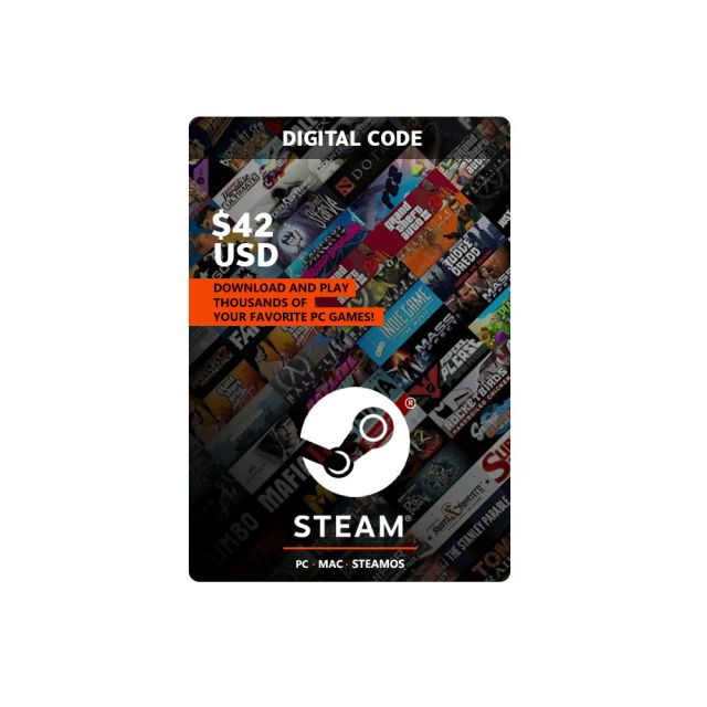 Steam Gift Card - 42 - Digital Code