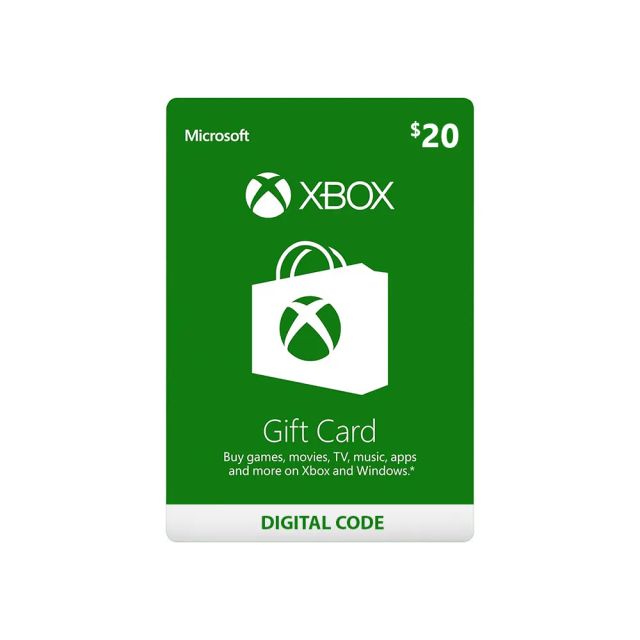 Xbox $20 Gift Card - Digital Code