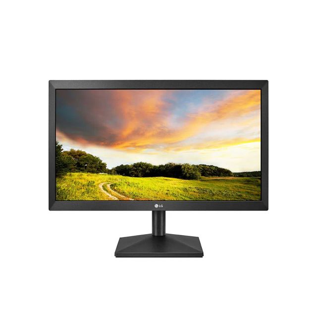 LG Monitor 20MK400H 19.5" HD (1366x768), TN Panel, 2ms, Flat, 60Hz Refresh Rate - Black
