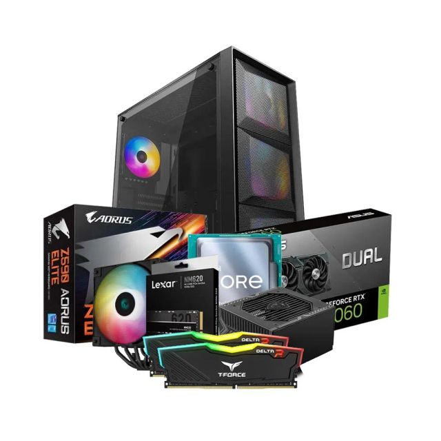 Low-End Gaming PC Build Offer NO.139 (Intel Core i9-11900K, 32GB DDR4 3200MHz, RTX 4060 8GB, 512GB SSD NVMe)