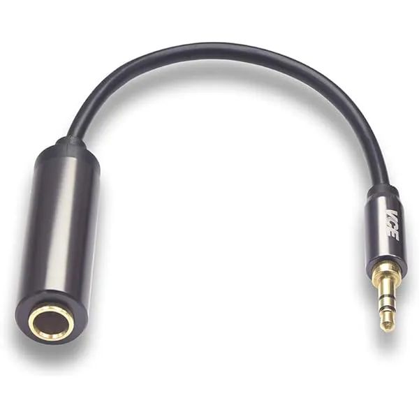 VCE 3.5mm Male to 4.4mm Female Adapter Cord, Aluminum Alloy Audio Plug