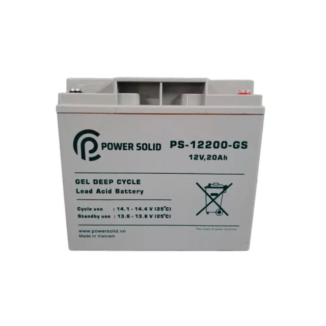 Power Solid Battery 12V 20Ah