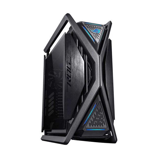ASUS ROG Hyperion GR701 EATX Full-Tower Computer case with semi-Open Structure, Tool-Free Side Panels, Supports up to 2 x 420mm radiators, Built-in Graphics Card Holder,2X Front Panel Type-C