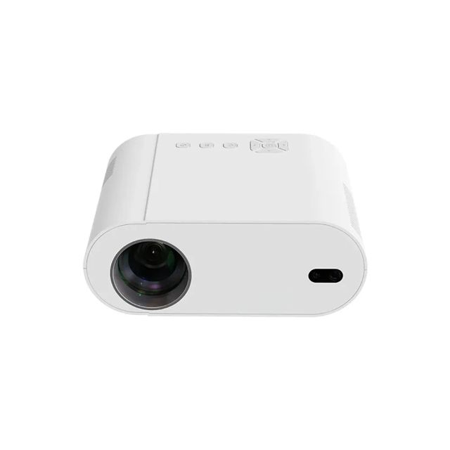 L007 WIFI 1080p Smart Android Portable Projector with Built-In Speaker and 4000 Lumens, Auto Focus, 4K Video Decoding, WiFi 6, Auto Keystone