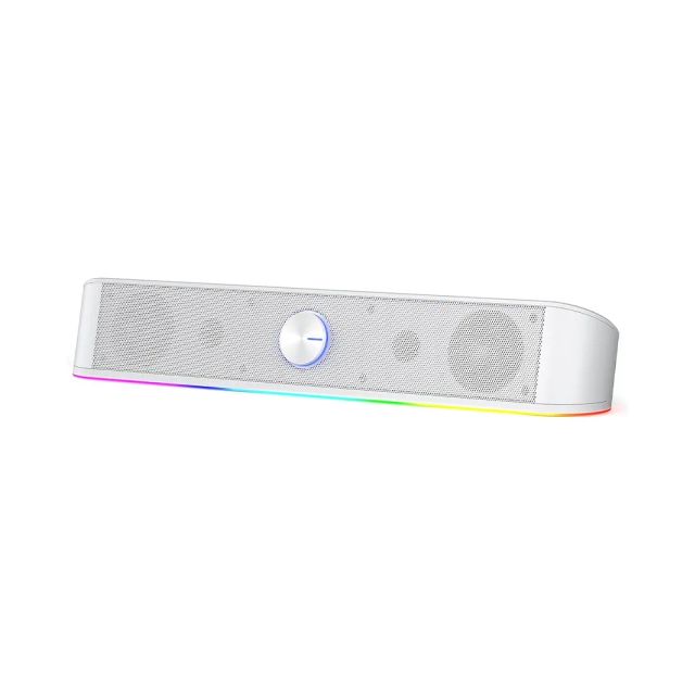 Redragon GS560 Adiemus aux 3.5mm stereo surround music smart RGB speakers column sound bar for computer PC notebook loudspeakers