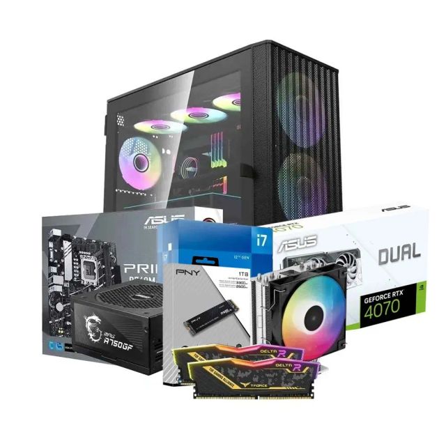 Mid-Range Gaming PC Build Offer NO.98 (Intel Core i7-12700KF, 32GB DDR4 3200MHz, NVIDIA RTX 4070 12GB, 1TB SSD NVMe)