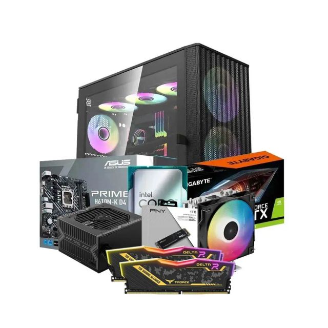 Low-End Gaming PC Build Offer NO.51 (Intel Core i5-12400F, 16GB DDR4 3200MHz, NVIDIA RTX 3070 Ti 8GB, 1TB SSD NVMe)