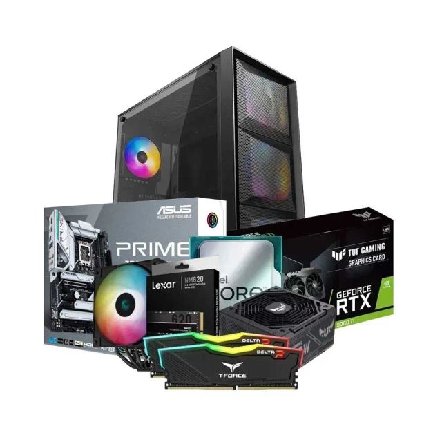 Low-End Gaming PC Build Offer NO.151 (Intel Core i7-12700KF, 32GB DDR4 3200MHz, RTX 3060 Ti 8GB, 512GB SSD NVMe)