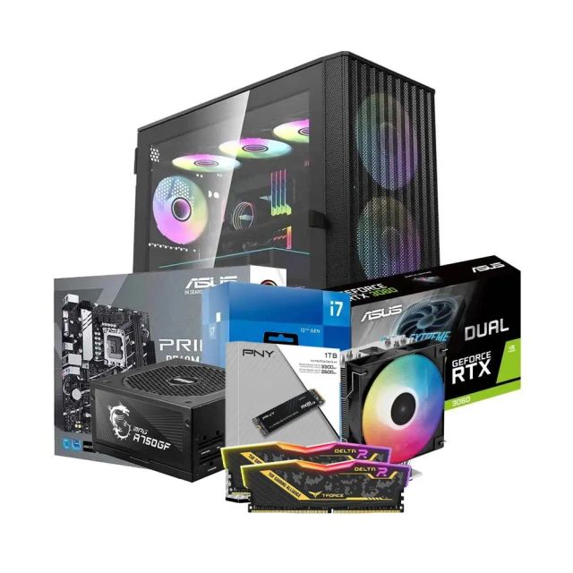 Low-End Gaming PC Build Offer NO.59 (Intel Core i7-12700KF, 16GB DDR4 3200MHz, NVIDIA RTX 3060 12GB, 1TB SSD NVMe)