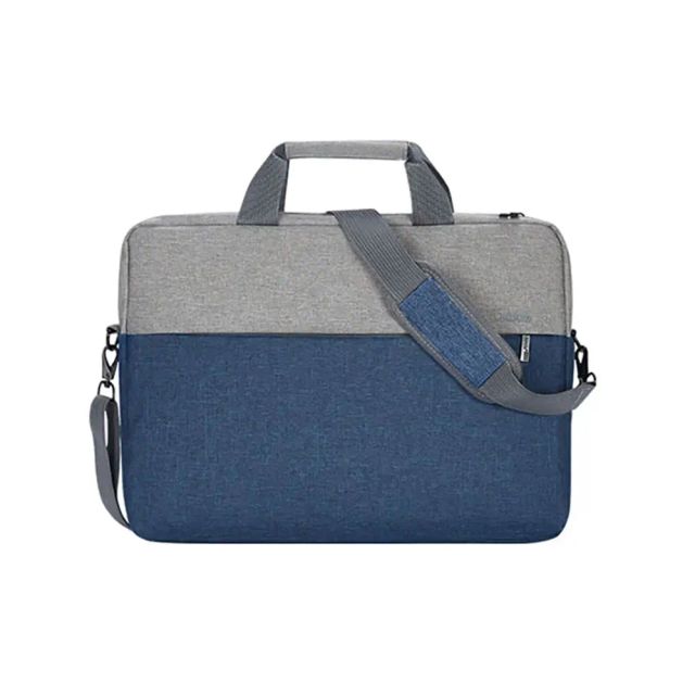 Laptop Handbag Top loader for 15.6 - Gray and Navy